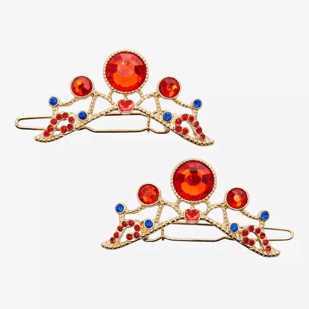 Disney Snow White and the‎ Seven Dwarfs Snow White Crown Barrette Set Costume